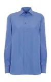 Polo Ralph Lauren Adrien Button-down Shirt In Light Blue