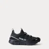 Polo Ralph Lauren Adventure 300lt Sneaker In Black/black