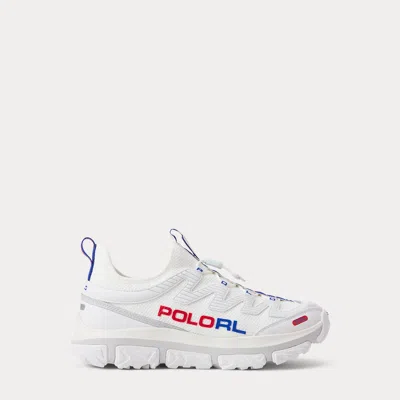 Ralph Lauren Adventure 300lt Sneaker In White In Multi