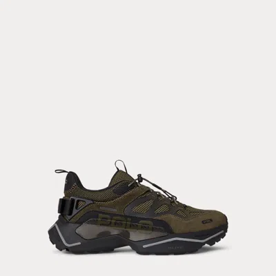 Ralph Lauren Adventure 400 Trail Sneaker In Green