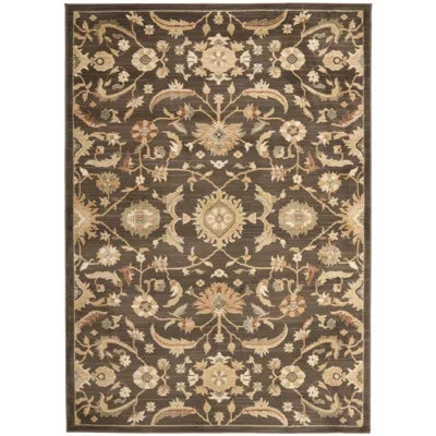 Ralph Lauren Adyson Lauren  Performance Oriental Rug In Brown,gold