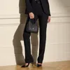 Polo Ralph Lauren Alandra Wool Crepe Pant In Black
