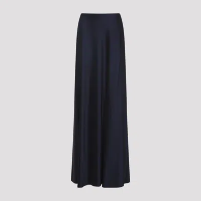 Ralph Lauren Collection Masina Maxi A Line Skirt In Blue