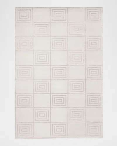 Ralph Lauren Alistair Tiles Hand Knotted Rug In Brown