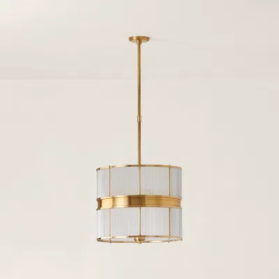 Ralph Lauren Allen Large Chandelier In White