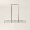 Ralph Lauren Allen Medium Linear Pendant In Silver