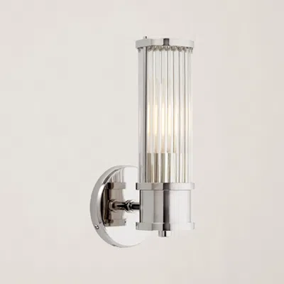 Ralph Lauren Allen Single Sconce In Silver