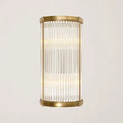 Ralph Lauren Allen Small Linear Sconce In Gold
