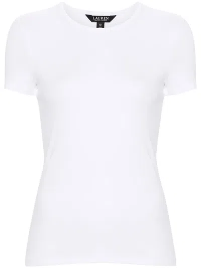 Ralph Lauren Alli Cotton T-shirt In Weiss