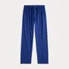 Ralph Lauren Allover Pony Flannel Pajama Pant In Blue