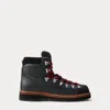Ralph Lauren Alpine Leather Trail Boot In Black