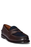 Ralph Lauren Alston Penny Loafer In Brown