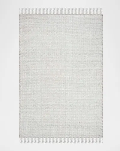 Ralph Lauren Amalie Bone Flat-weave Runner, 3' X 5' In Brown