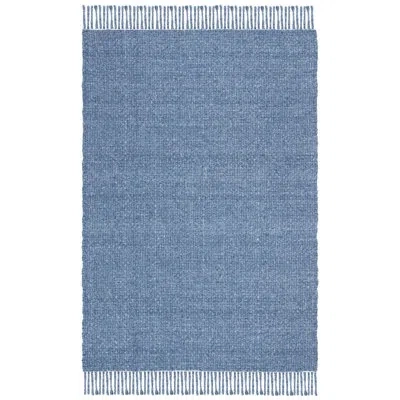 Ralph Lauren Amalie Lauren  Hand Woven Wool Rug In Blue