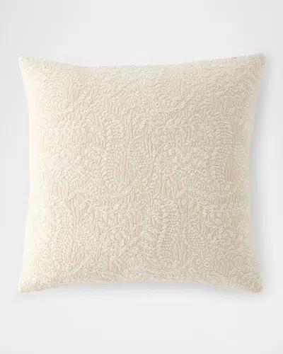 Ralph Lauren Ambre Decorative Pillow, 20" Square In Cream