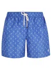 Polo Ralph Lauren 5.75-inch Traveler Classic Swim Trunk In Ocean Anchors