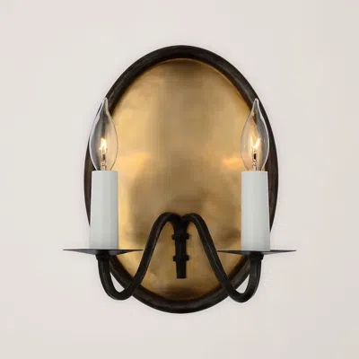 Ralph Lauren Ancram Double Sconce In Gold