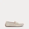 Ralph Lauren Anders Suede Penny Driver In Milkshake