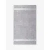 Polo Ralph Lauren Andover Heather Andover Logo-embroidered Cotton Bath Sheet 90cm X 160cm In Andover Heather