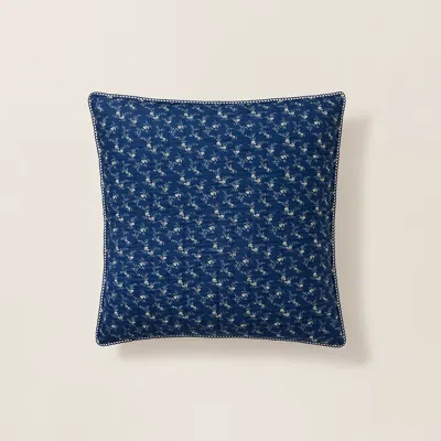 Ralph Lauren Annie Throw Pillow In Navy In Blue