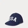 Ralph Lauren Appliquéd Twill Ball Cap