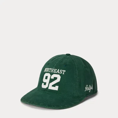 Ralph Lauren Appliquéd Twill Ball Cap