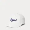 Polo Ralph Lauren Appliquéd Twill Ball Cap In Deckwash White
