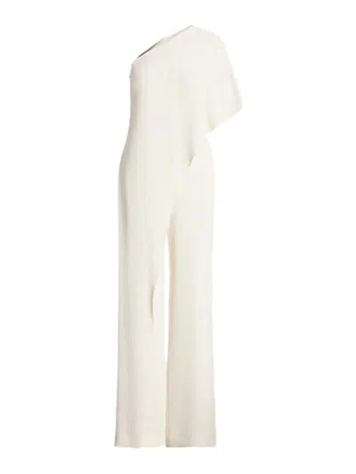 Ralph Lauren April-jumpsuit-silky Ggt 154 In White