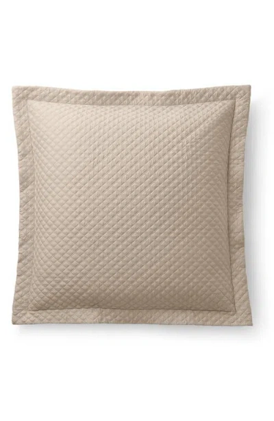 RALPH LAUREN RALPH LAUREN ARGYLE QUILTED ORGANIC COTTON SATEEN SHAM