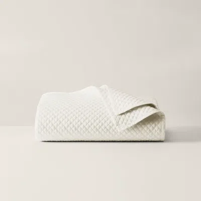 Ralph Lauren Argyle Sateen Quilt In True Parchment In White