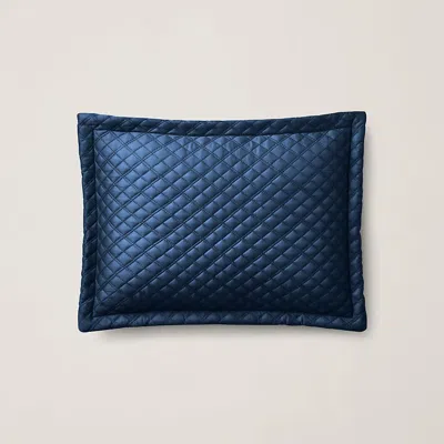 Polo Ralph Lauren Argyle Sateen Throw Pillow In Brown
