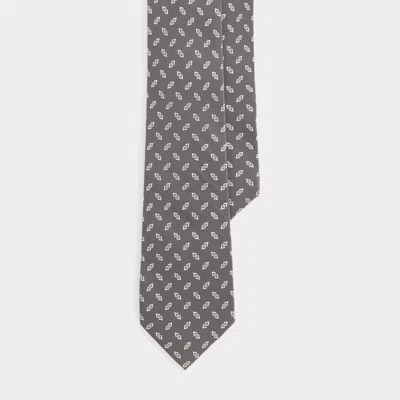 Ralph Lauren Arrow-print Silk Tie In Multi