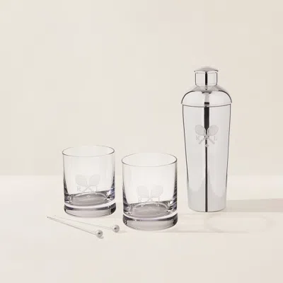 Ralph Lauren Ashby Cocktail Set In Clear In Transparent
