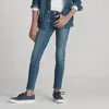Polo Ralph Lauren Kids' Aubrie Denim Legging In Blue