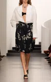 Ralph Lauren Averey Floral-printed Crepe Shorts In Multi