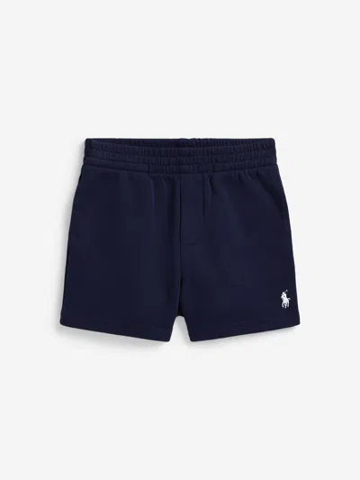 Ralph Lauren Kids'  Baby Boys Double Knit Tech Shorts In Blue
