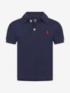 Polo Ralph Lauren Polo Pony-embroidered Cotton Polo Shirt In Blue