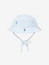 Ralph Lauren Baby Boys Logo Sun Hat In Blue