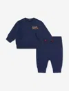 Ralph Lauren Baby Boys Polo Player Tracksuit In Blue