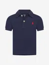 Polo Ralph Lauren Polo Pony-embroidered Cotton Polo Shirt In Blue