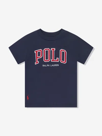 Polo Ralph Lauren Ralph Lauren Baby Boys Polo T-shirt In Blue