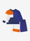 Polo Ralph Lauren Set Aus Sweatshirt Und Shorts In Multicoloured