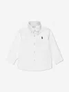Polo Ralph Lauren Ralph Lauren Baby Boys Slim Fit Oxford Shirt 18 Mths White In White