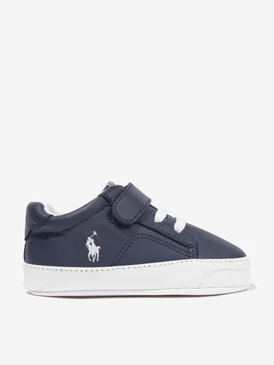 Polo Ralph Lauren Ralph Lauren Baby Boys Theron V Trainers In Blue