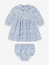 Ralph Lauren Baby Girls Classic Oxford Floral Shirt Dress