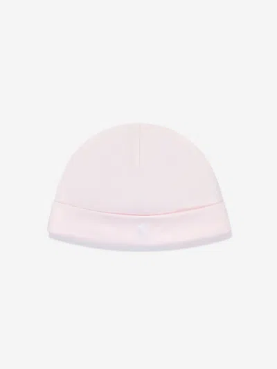 Polo Ralph Lauren Kids' Ralph Lauren Baby Girls Logo Beanie Hat 0 - 6 Months Pink By Childsplay Clothing