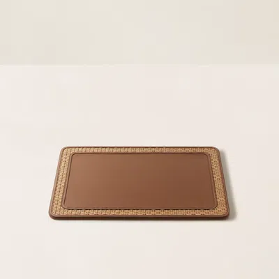 Ralph Lauren Bailey Desk Blotter In Brown