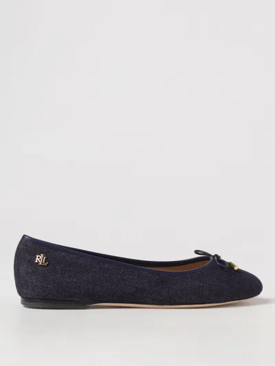 Ralph Lauren Ballet Flats Lauren  Woman Color Blue