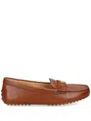 Ralph Lauren Barnsbury Leather Driving Shoes In Brown