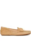 Ralph Lauren Barnsbury Logo-plaque Loafers In Neutral